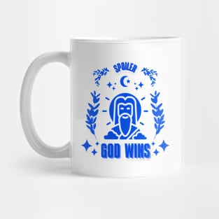 Spoiler God Wins Mug